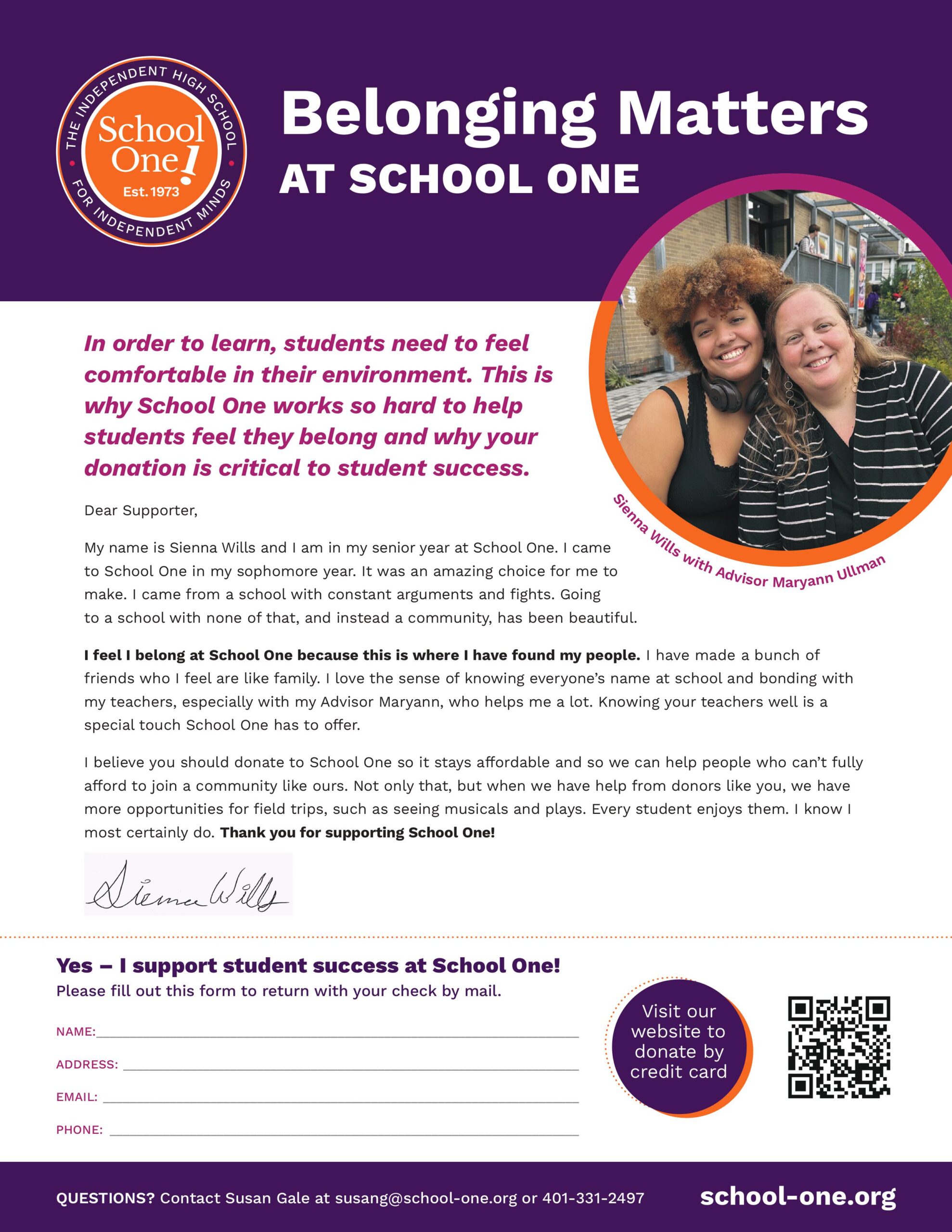 2025 Annual Appeal Lertter