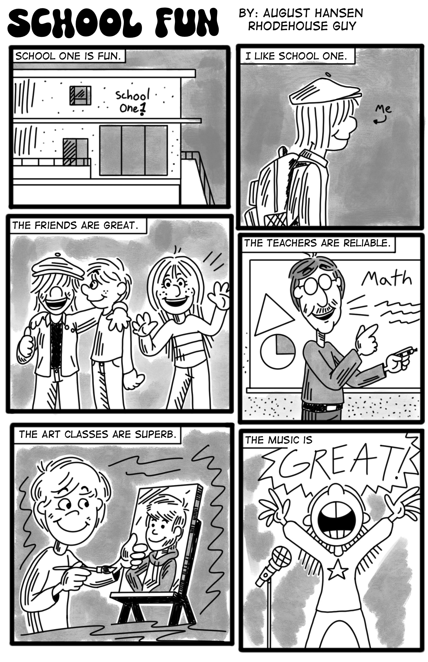 August Hansen School Fun